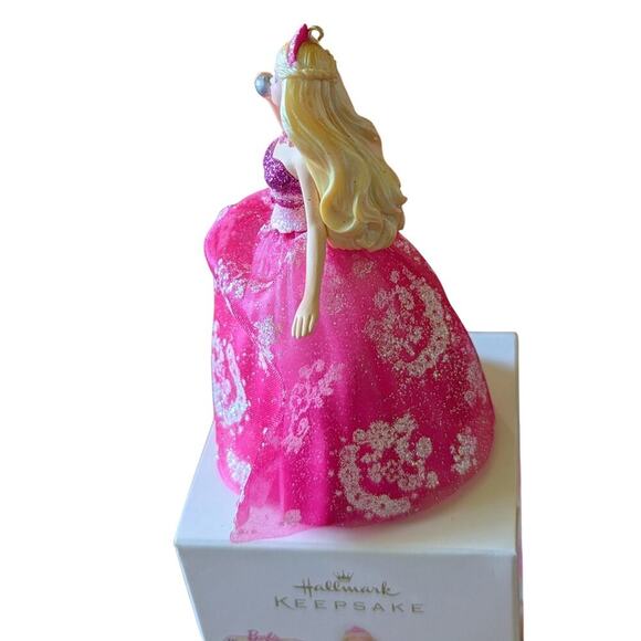 Barbie 2012 Princess Pop Star Hallmark Keepsake Christmas Ornament Cake Topper - Picture 3 of 11